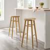 Saville Backless Wood Bar Stools - Set of 2 / EEI-6740