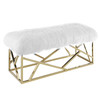 Intersperse Sheepskin Bench / EEI-2846