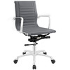 Runway Mid Back Upholstered Vinyl Office Chair / EEI-1527