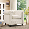 Earl Upholstered Fabric Armchair / EEI-1410