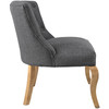 Royal Upholstered Fabric Armchair / EEI-1403