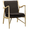 Makeshift Upholstered Fabric Lounge Chair / EEI-1440