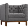 Panache Living Room Set Upholstered Fabric Set of 3 / EEI-2435