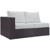 Convene Outdoor Patio Left Arm Loveseat / EEI-1842