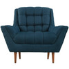 Response Upholstered Fabric Armchair / EEI-1786