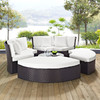 Convene Circular Outdoor Patio Daybed Set / EEI-2171