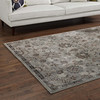 Hana Distressed Vintage Floral Lattice 5x8 Area Rug / R-1107-58