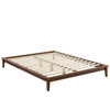 Lodge King Wood Platform Bed Frame / MOD-6056