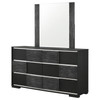 Blacktoft 6-drawer Dresser with Mirror Black / CS-207103M