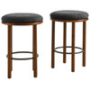 Fable Boucle Fabric Counter Stools - Set of 2 / EEI-6818