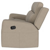 Brentwood Upholstered Motion Reclining Sofa Taupe / CS-610281