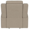 Brentwood Upholstered Recliner Chair Taupe / CS-610283