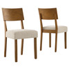 Pax Wood Dining Side Chairs - Set of 2 / EEI-6804