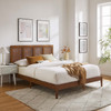 Sirocco Rattan and Wood Queen Platform Bed / MOD-7154