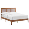 Sirocco Rattan and Wood Full Platform Bed / MOD-7153
