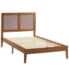 Sirocco Rattan and Wood Twin Platform Bed / MOD-7152