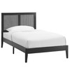 Sirocco Rattan and Wood Twin Platform Bed / MOD-7152