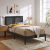 Sirocco Rattan and Wood Twin Platform Bed / MOD-7152