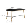 Infuse 71" Wood Grain Dining Table / EEI-6836