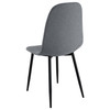 Dennison Upholstered Dining Side Chair Grey (Set of 4) / CS-108532
