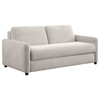Rylie Upholstered Sofa Sleeper with Queen Mattress Beige / CS-360027