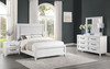 Marielle 4-piece Eastern King Bedroom Set Distressed White  / CS-224841KE-S4