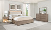 Kenora 4-piece California King Bedroom Set Barley Brown / CS-224850KW-S4