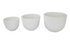 Modrest Goliad - Modern White Concrete Planters - Set of 3 / VGGR-301470-WHT