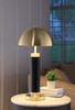 Conroe 28-inch Dome Shade Pillar Table Lamp Black (Set of 2) / CS-920229