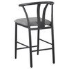 Dolman Counter Height Dining Side Chair Grey (Set of 2) / CS-105549