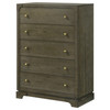 Gran Park 5-drawer Bedroom Chest of Drawers Dark Cocoa / CS-224935