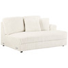 Emberson Upholstered RAF Cuddler Ivory / CS-508854