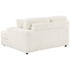 Emberson Upholstered RAF Cuddler Ivory / CS-508854