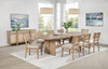 Kailani 9-piece Rectangular Wood Dining Table Set Beige Oak / CS-109381-S9