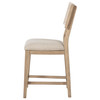 Kailani Rattan Cane Counter Side Chair Beige Oak (Set of 2) / CS-109389