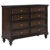 Andover 4-piece Eastern King Bedroom Set Dark Oak / CS-223631KE-S4