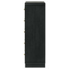 Cavelle 5-drawer Chest of Drawers Black / CS-223665