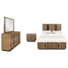 Terrace 4-piece Queen Bedroom Set Ash Brown / CS-224900Q-S4