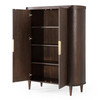 Modrest Richmond - Modern Brown Rounded Tall Buffet / VGME-RICHMOND-BROWN-TB