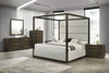 Modrest Manhattan - Contemporary Brown Oak and Gold Dresser / VGMA-BR-127-DRS-CRY
