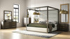 Modrest Manhattan - Contemporary Brown Oak and Gold Dresser / VGMA-BR-127-DRS-CRY