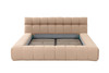 Queen Divani Casa Tyree - Modern Tufted Sand Fabric Bed / VGOD-DY-22116-SAND-Q