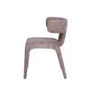 Modrest Saehee - Modern Brown Velvet Dining Chair / VGEU-MC-7512CH-BRN