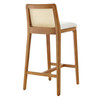 Monarch Wood and Rattan Counter Stool / EEI-6845