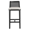 Monarch Wood and Rattan Bar Stool / EEI-6846