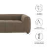 Liana Upholstered Fabric Sofa / EEI-6866
