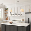 Wave Squiggle 2-Arm Pendant Light / EEI-6874