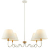 Sunlit Squiggle 4-Arm Pendant Light / EEI-6883