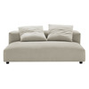 Solace Modular Upholstered Fabric Armless Loveseat / EEI-6891
