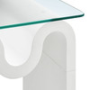 Ondine Glass Top Side Table / EEI-6902